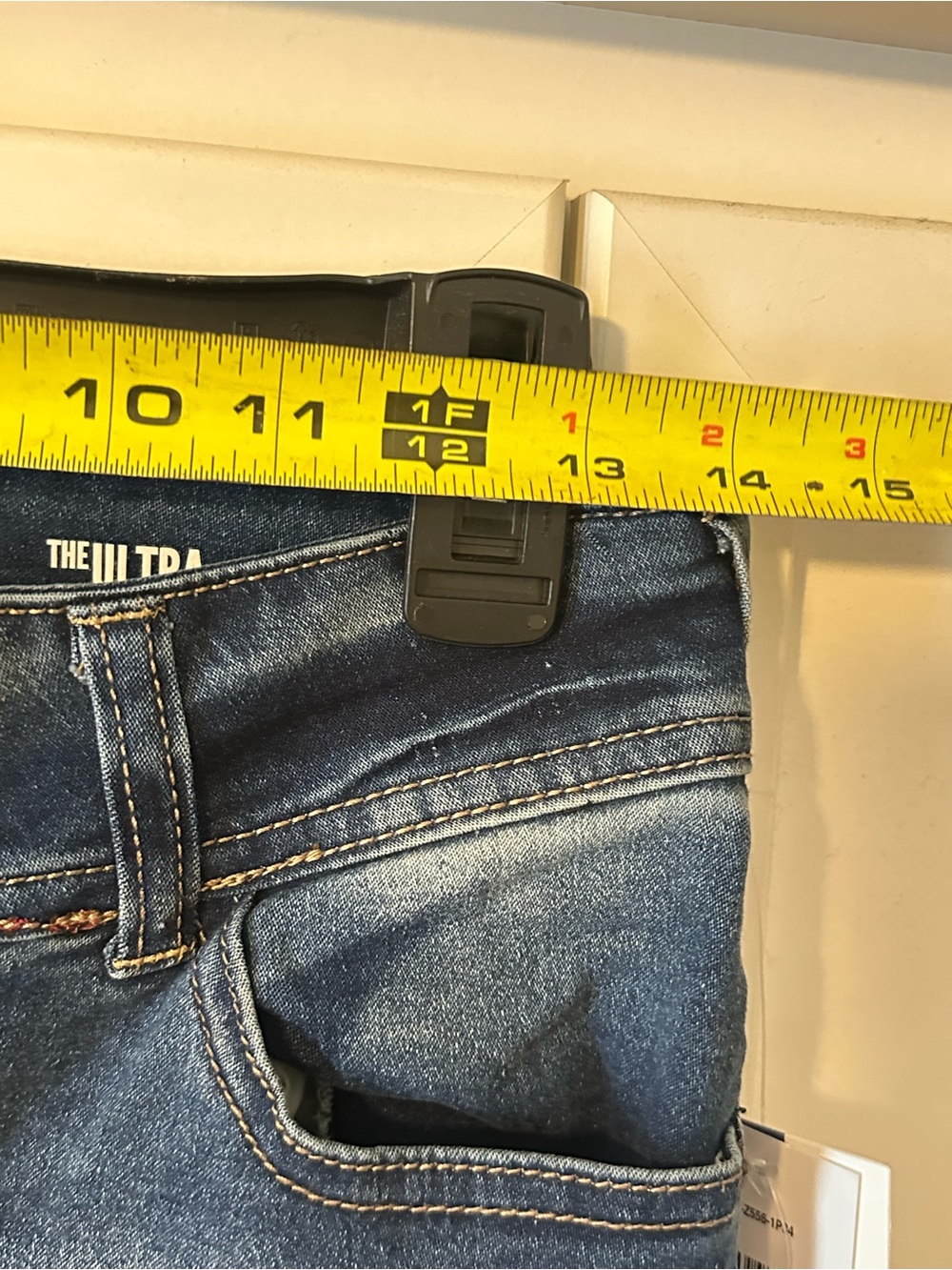 Wallflower Blue Cropped Cuffed Jeans - Picture 7 of 9